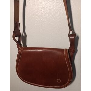 Isaiah Kincaid New Leather Camel Saddlebag Crossbody Handcrafted Rare Western